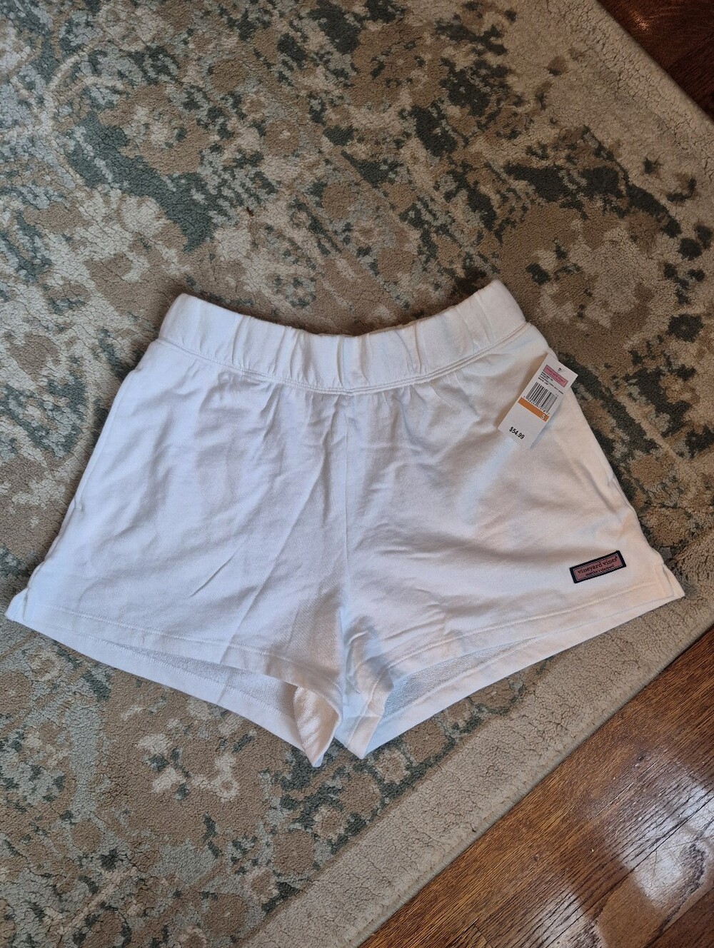 NWT Bright White SZ S Knit Pull On Shorts